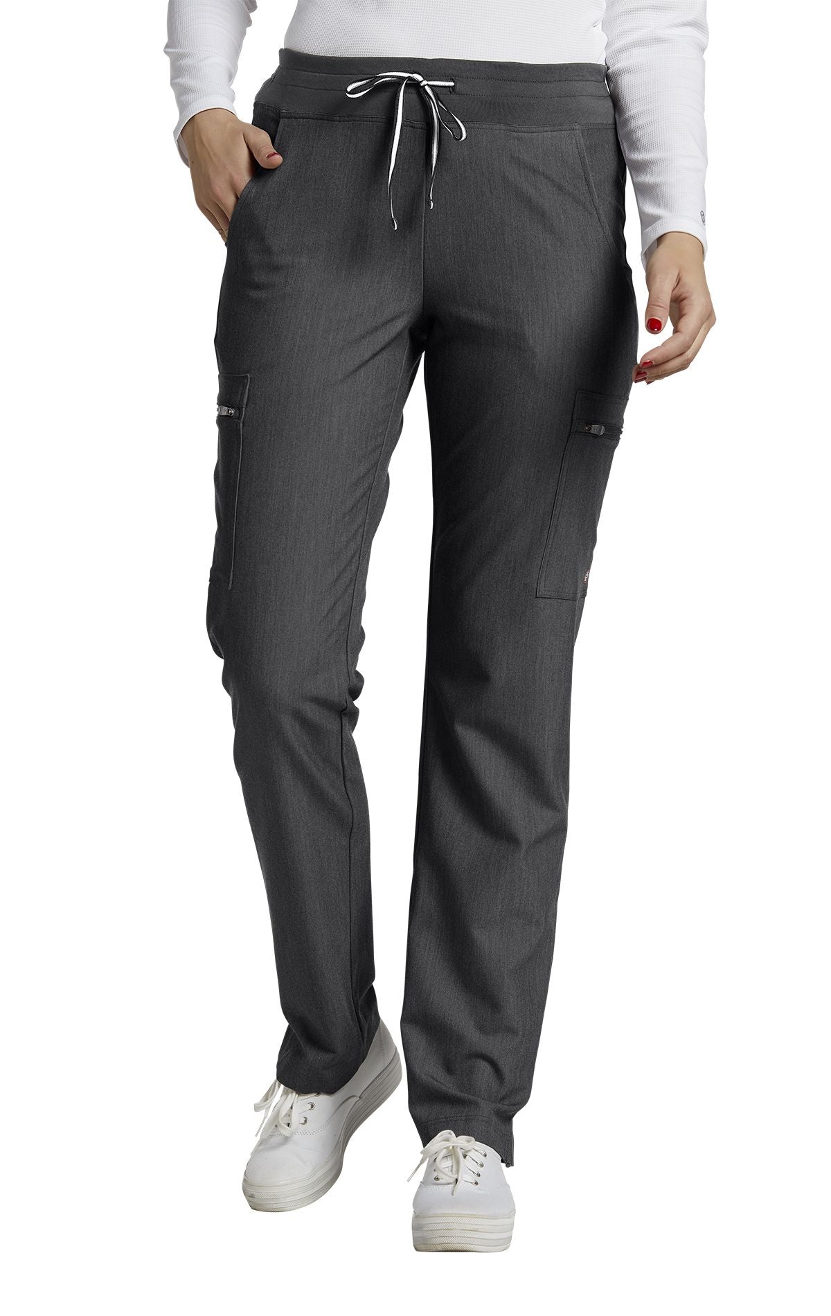 Pantalon de travail poches cargo V-Tess White Cross #337 dark pewter