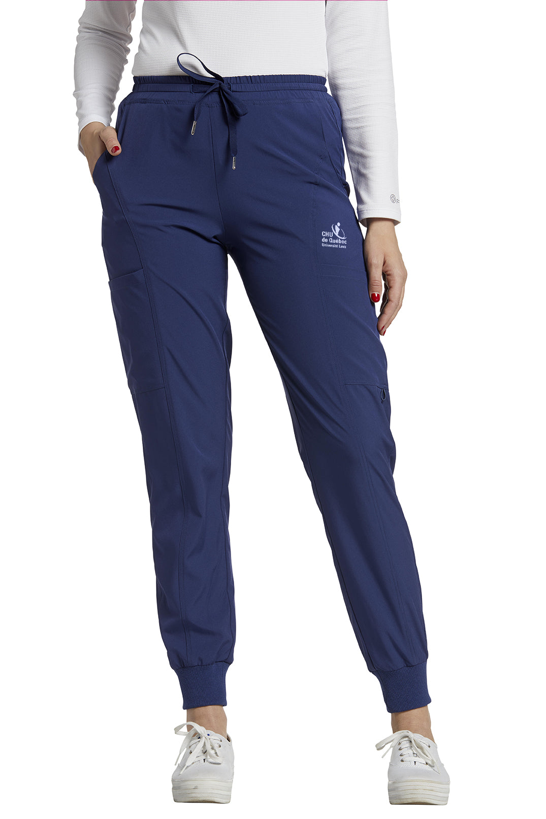Pantalon de travail médical jogger White Cross FIT #365CHU navy