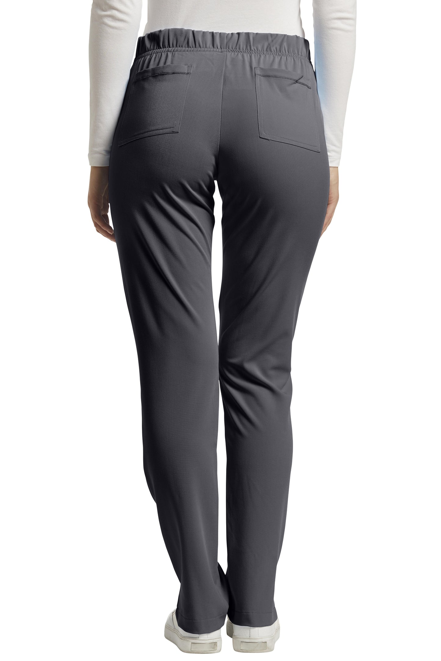 Pantalon de travail à cordon Marvella White Cross #384 dos