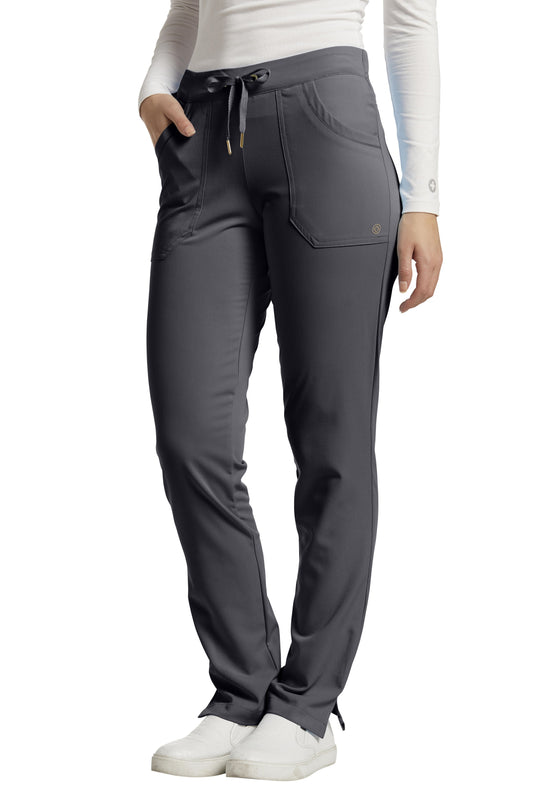 Pantalon de travail à cordon Marvella White Cross #384 charcoal