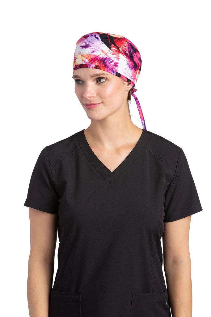Chapeau de chirurgie White Cross Couleur Leopard Inferno 505