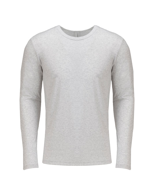 Chandail Triblend à manches longues Next Level #6071 blanc