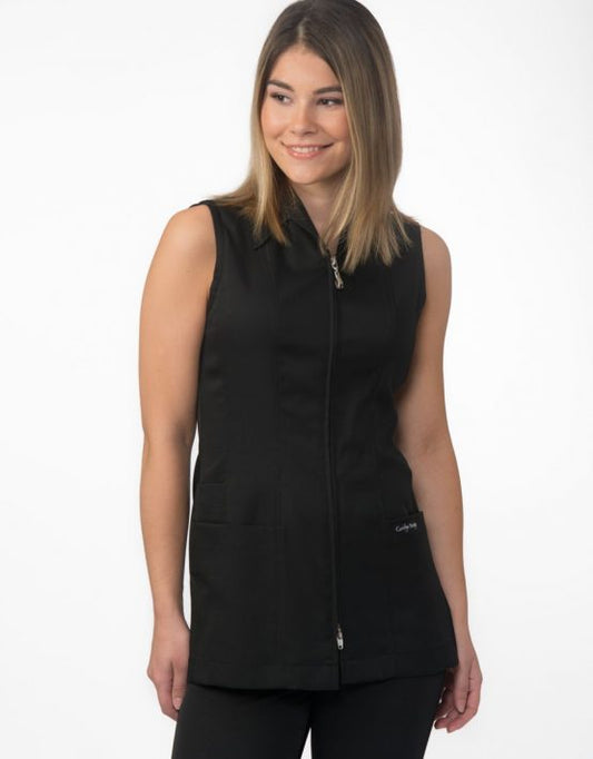 Veste de travail sans manches Le Fringant Carolyn Design #71725 noir