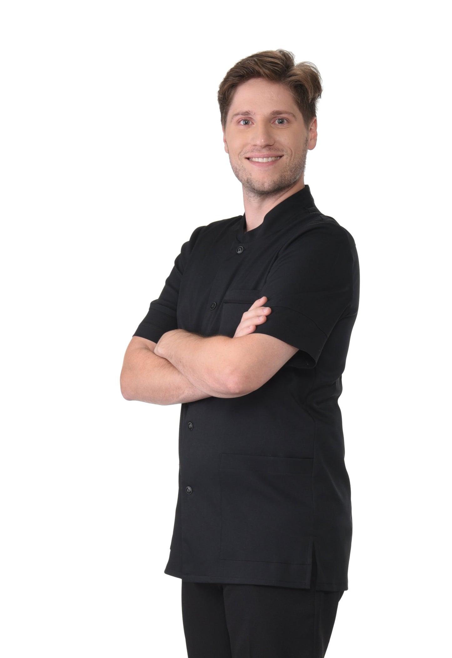 Haut de travail pour homme L'Indispensable Carolyn Design #71920 noir