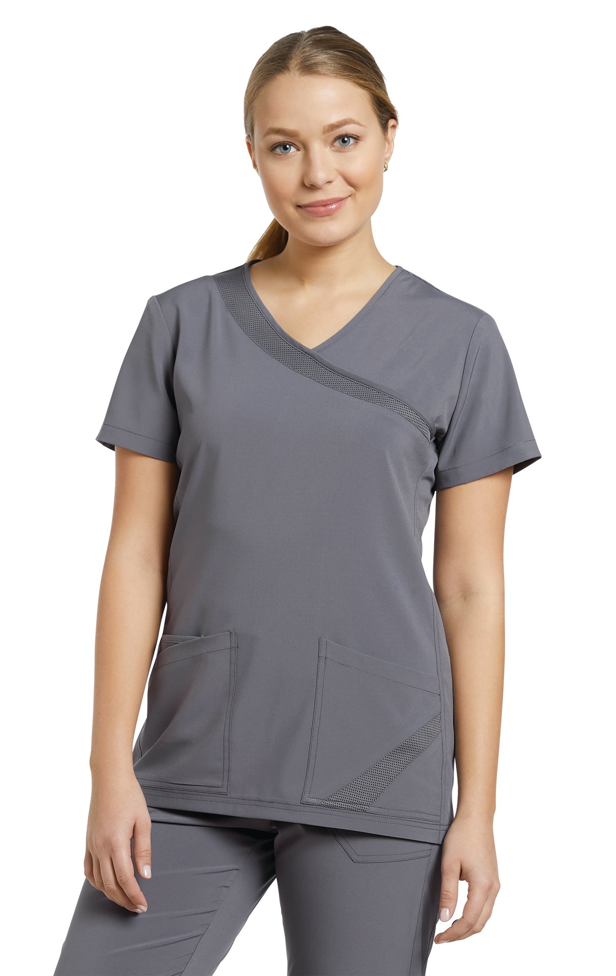 Haut de travail pour femme White Cross FIT #748 gris