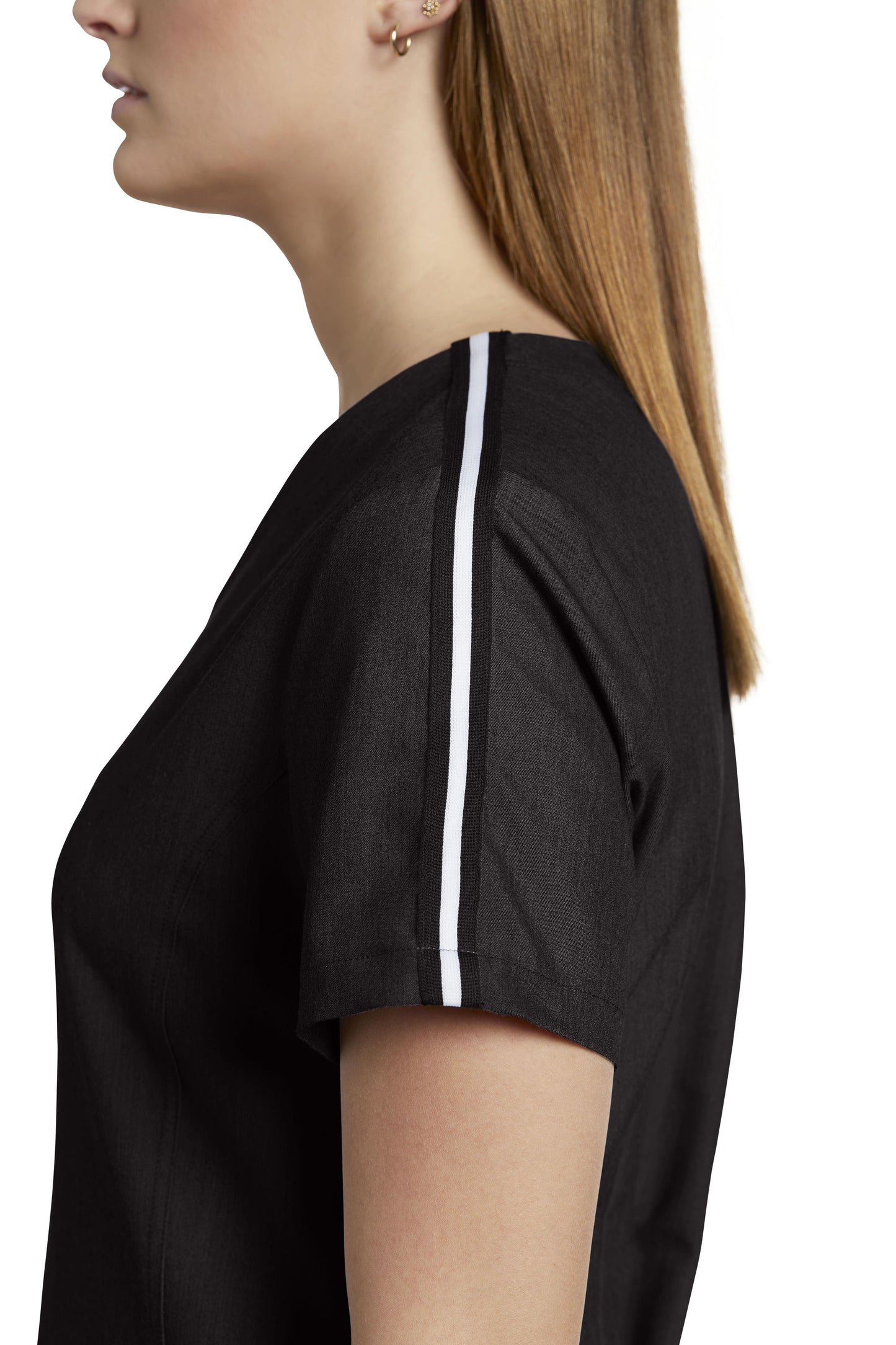 Haut de travail pour femme V-Tess de White Cross #754 noir côté