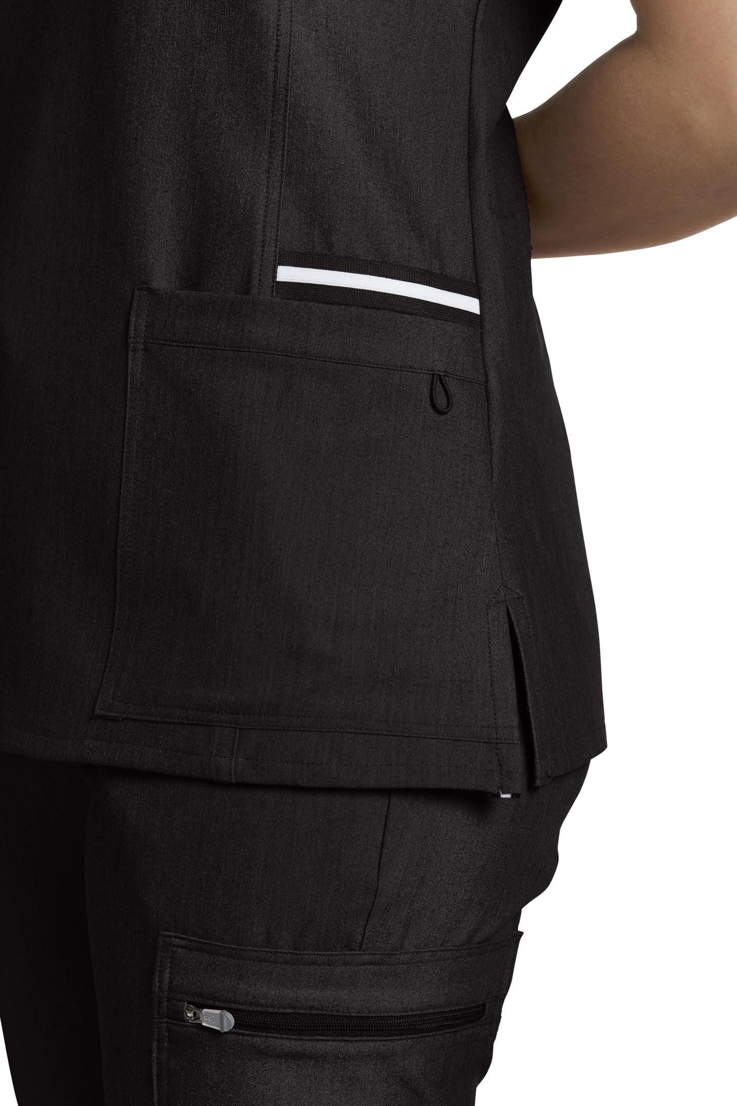 Haut de travail pour femme V-Tess de White Cross #754 noir poche