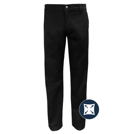 Pantalon de travail extensible pour homme Gatts #777EX noir