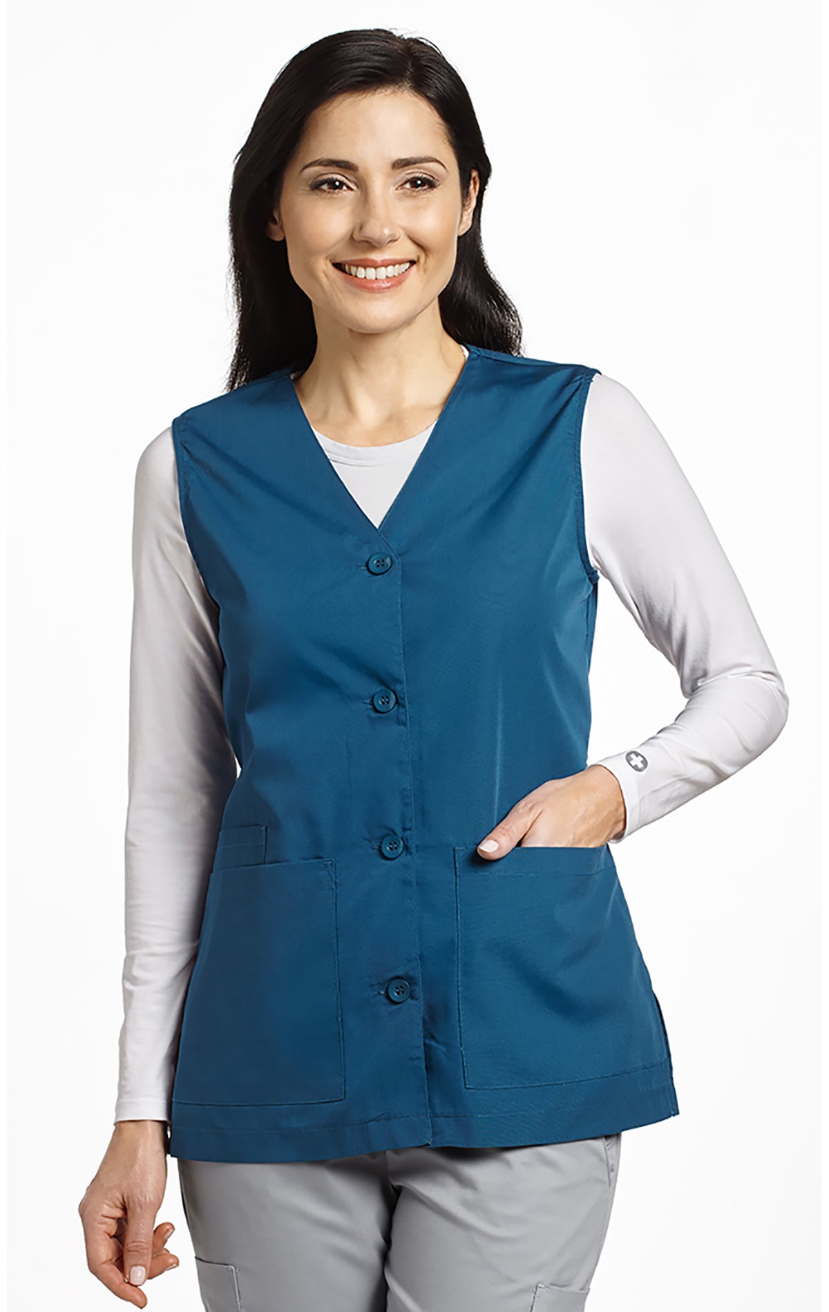 Veste de travail sans manche White Cross #802 caraibes