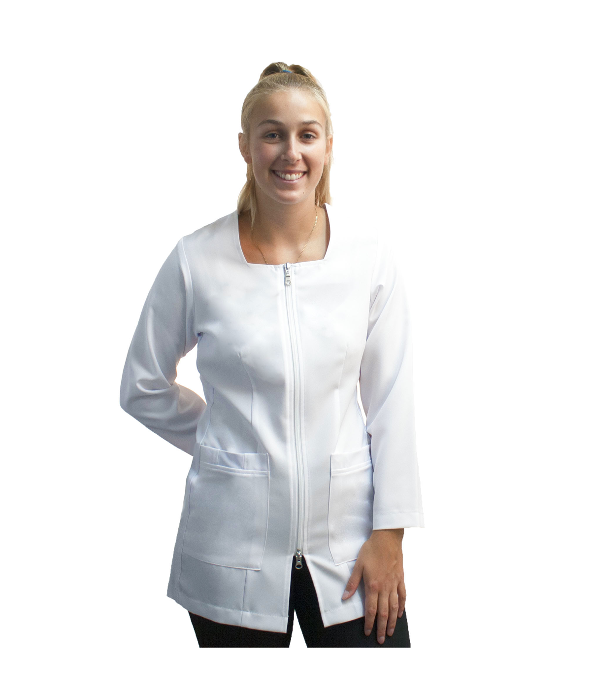 Sarrau pour femme Uniformes Sélect #8419L blanc 2