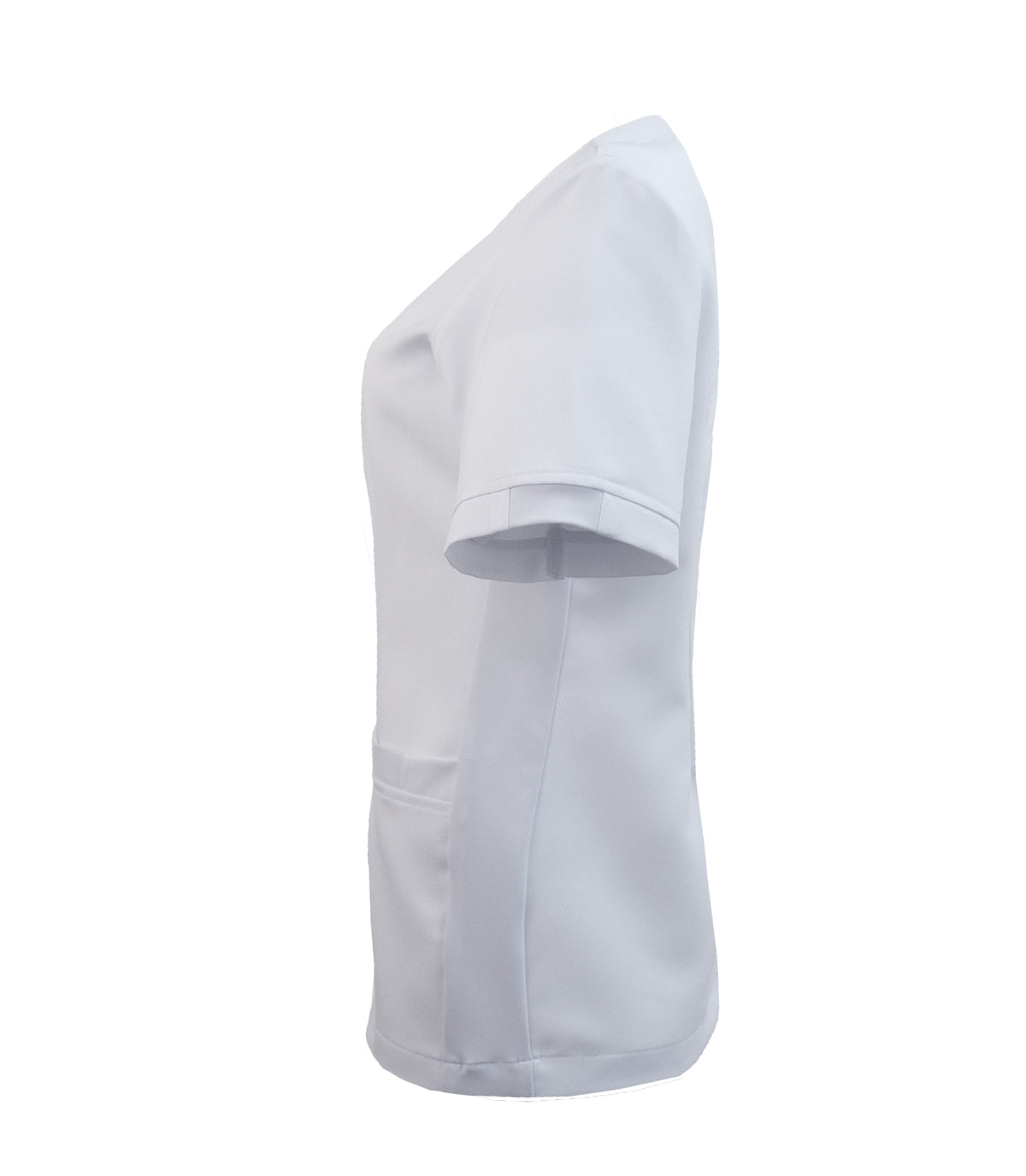 Haut de travail pour femme Uniformes Sélect #8419 blanc côté