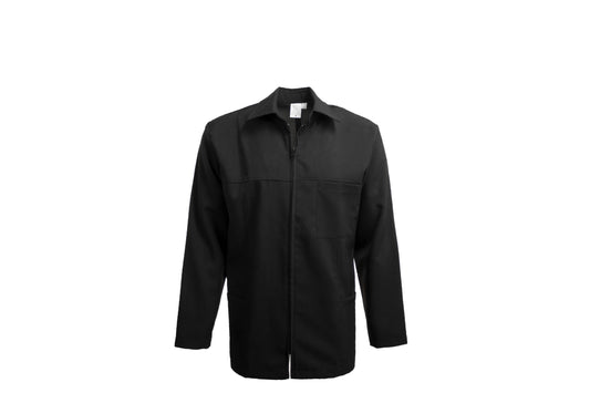 Sarrau pour homme à manches longues Uniformes Sélect #8516Z noir