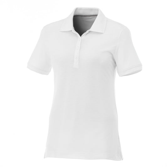 Polo de travail pour femme à manches courtes Uniformes Sélect #96222 blanc