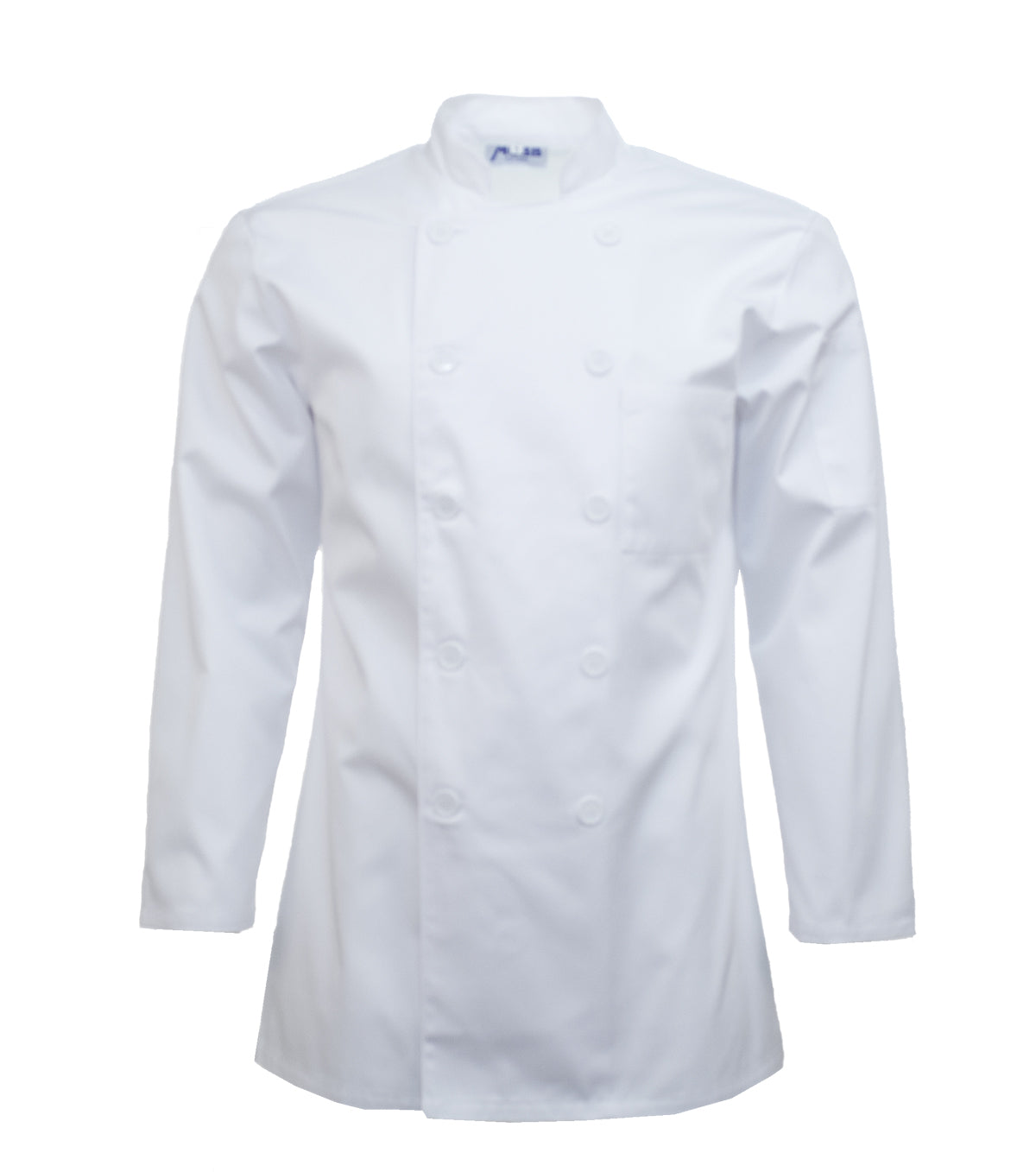 Veste de chef avec filet haut du dos MOBB #CC650 blanc