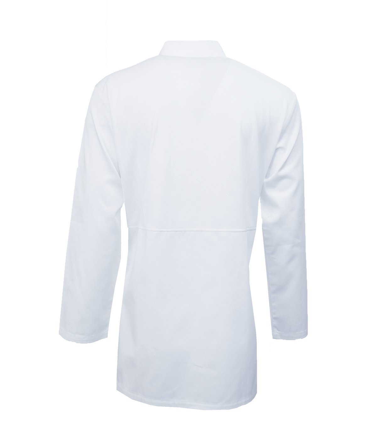 Veste de chef avec filet haut du dos MOBB #CC650 blanc dos