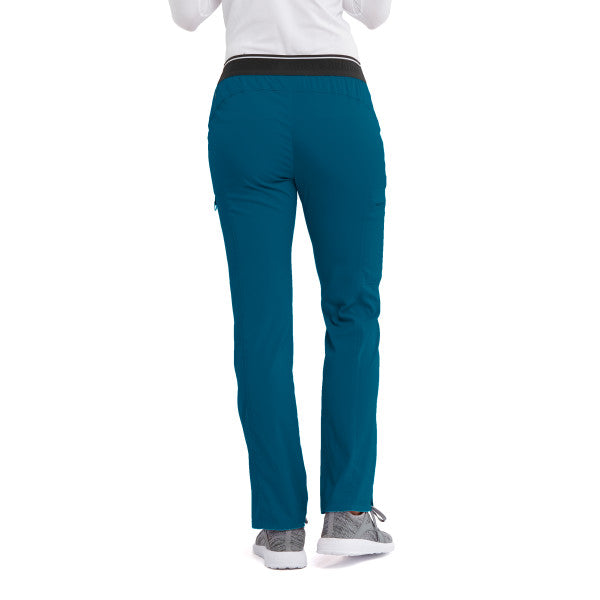 Pantalon Kim en élasthanne Grey's Anatomy #GRSP500328 derrière Bahama