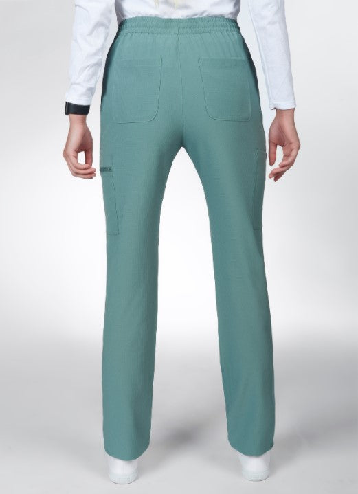 Pantalon de travail médical The Elinor MOBB #P8013 lagune dos