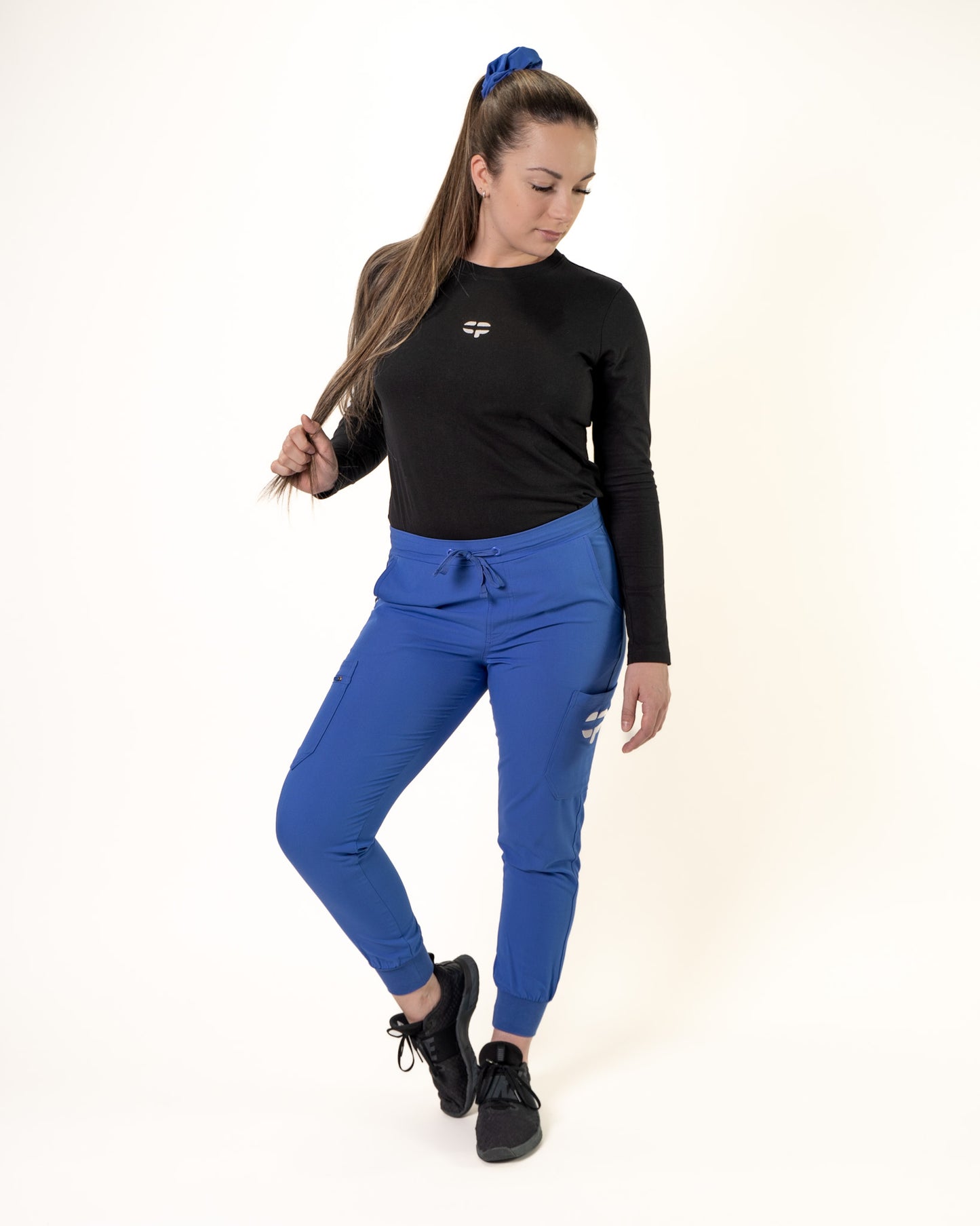 Chandail à manches longues CP Vêtements Noir