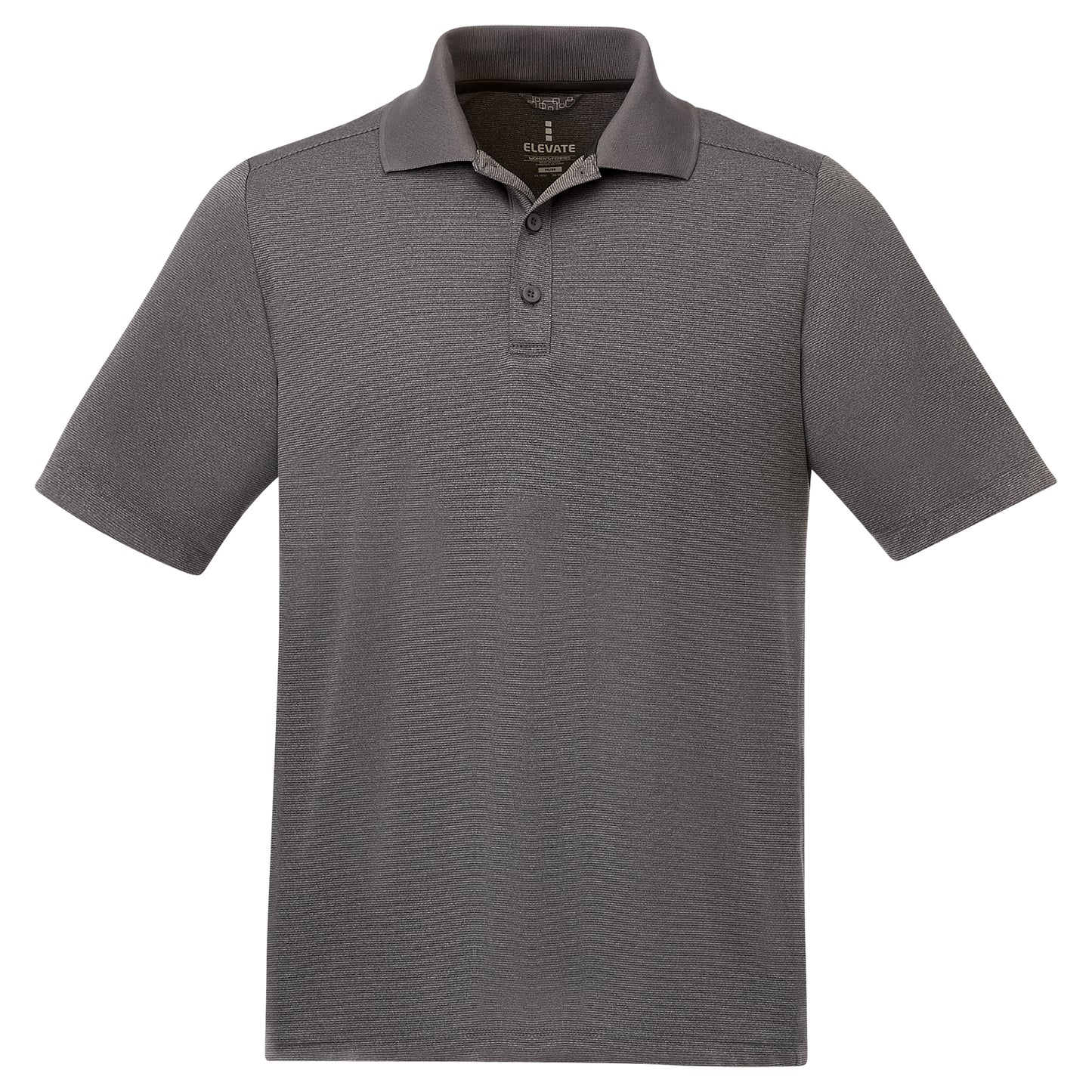 Polo de travail anti-accrocs pour homme Uniformes Sélect #16398 gris acier rayé