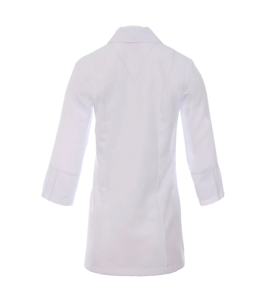 Sarrau à manches 3/4 Les Secrets du Styles #409SS blanc dos
