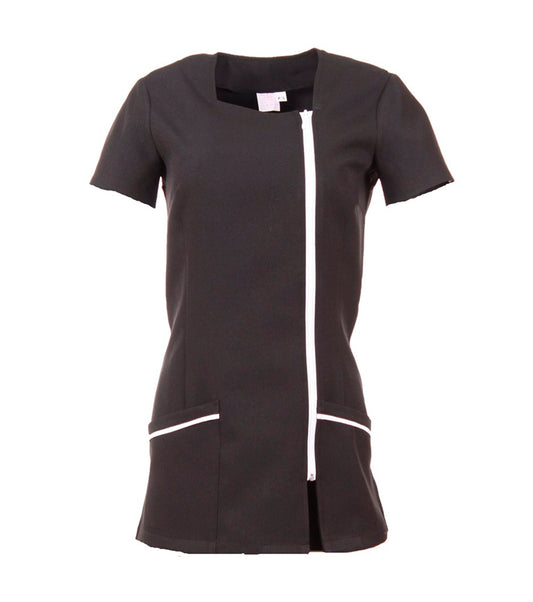 Haut de travail à deux poches Les Secrets du Styles #903SS