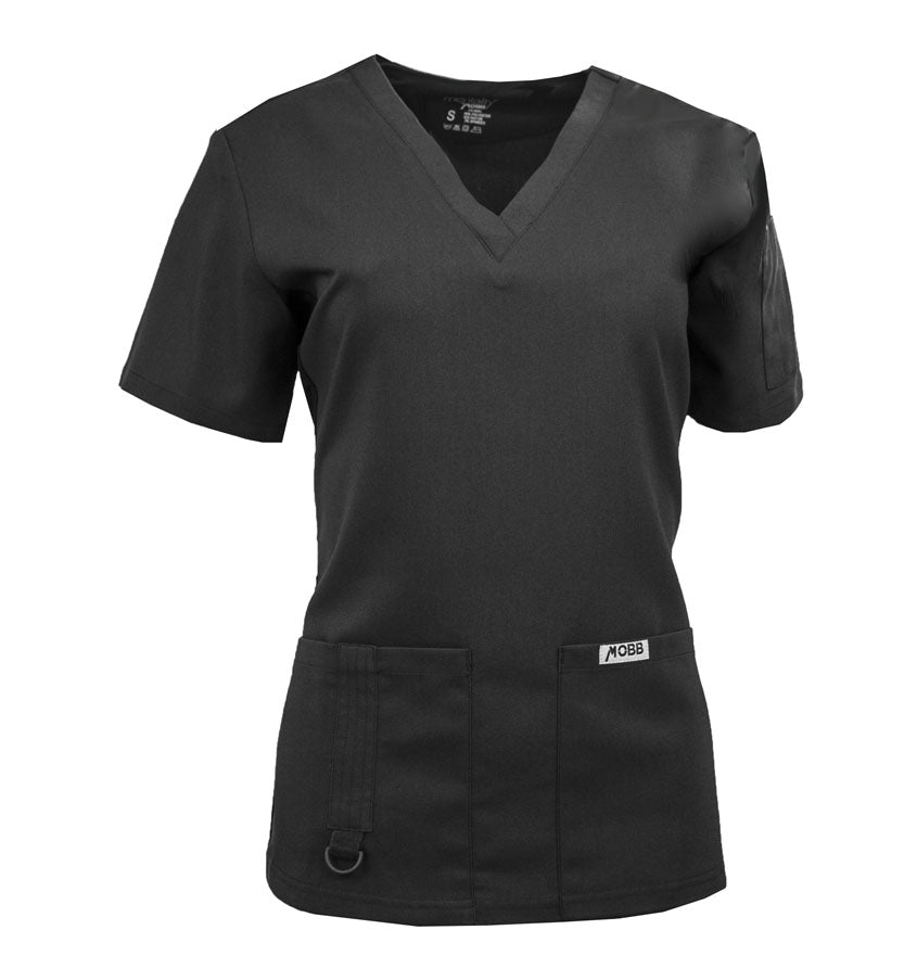 Haut de travail pour femme Mentality MOBB #T-3020 noir
