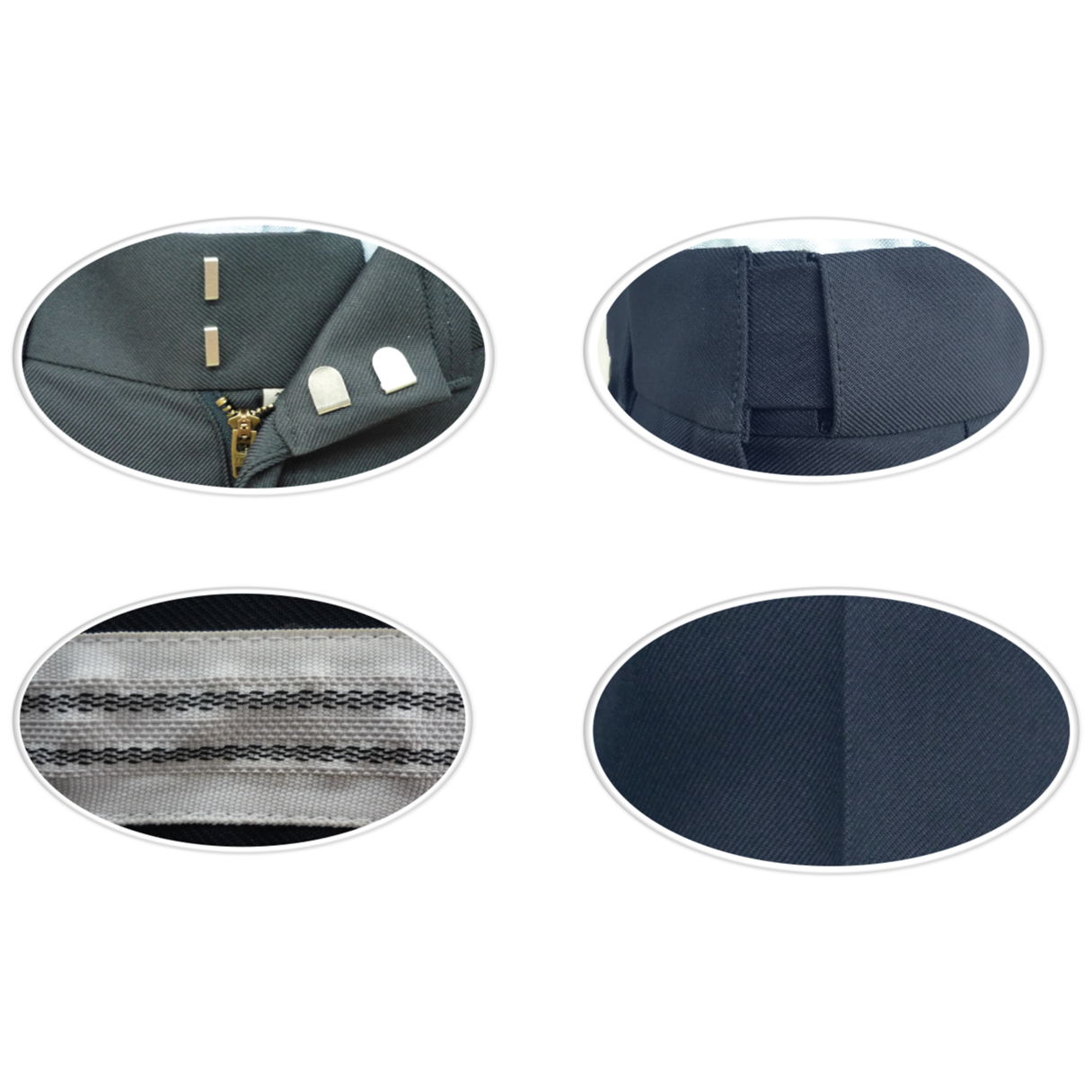 Pantalon d'uniforme à taille flexible Gatts #MG-777 détails