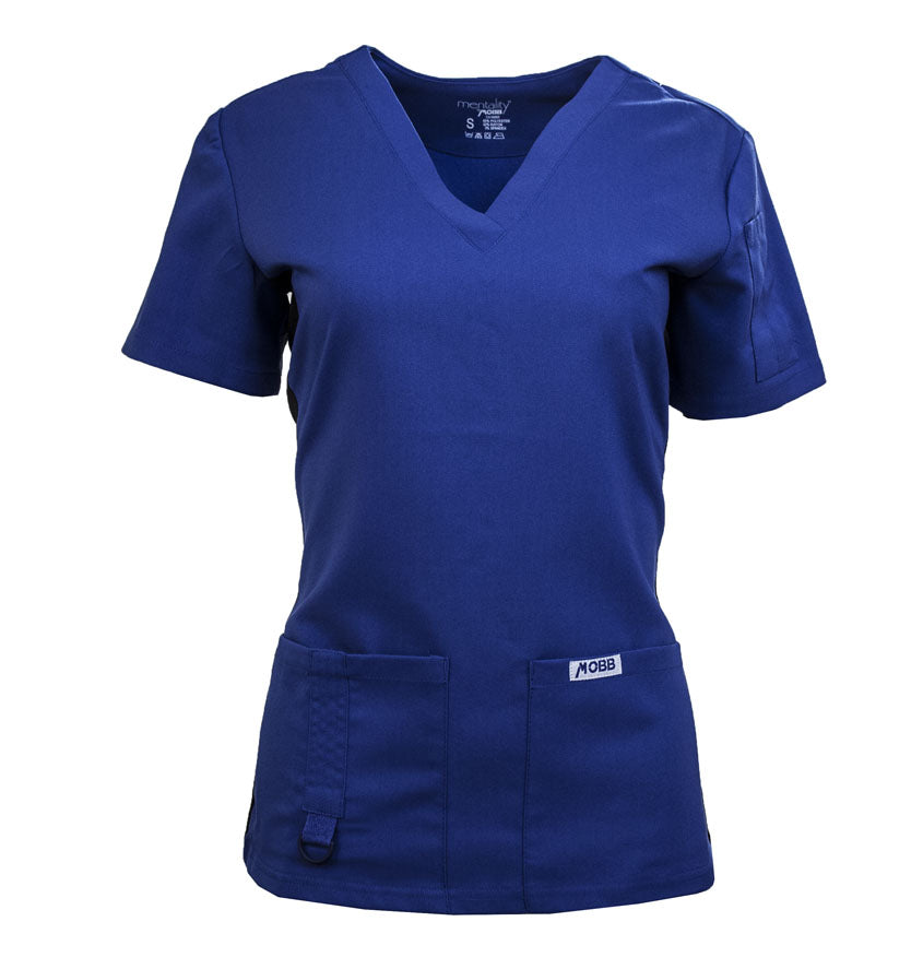 Haut de travail pour femme Mentality MOBB #T-3020 royal