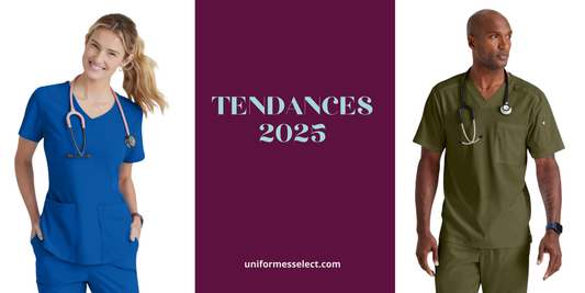 Tendances 2025 en uniformes pour les soins de santé : confort, style et innovation