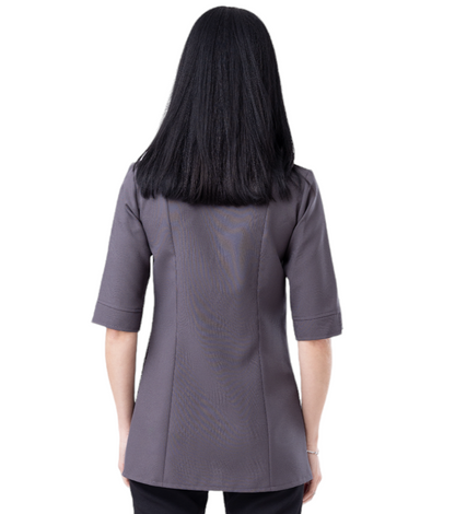 Women's uniform top with closure Les Secrets du Style #2429SS