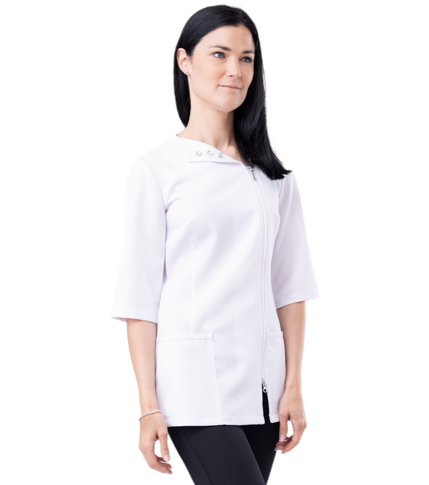 Women's 3/4-sleeve uniform top Les Secrets du Style #2493