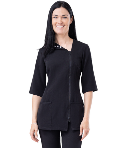 Women's 3/4-sleeve uniform top Les Secrets du Style #2493