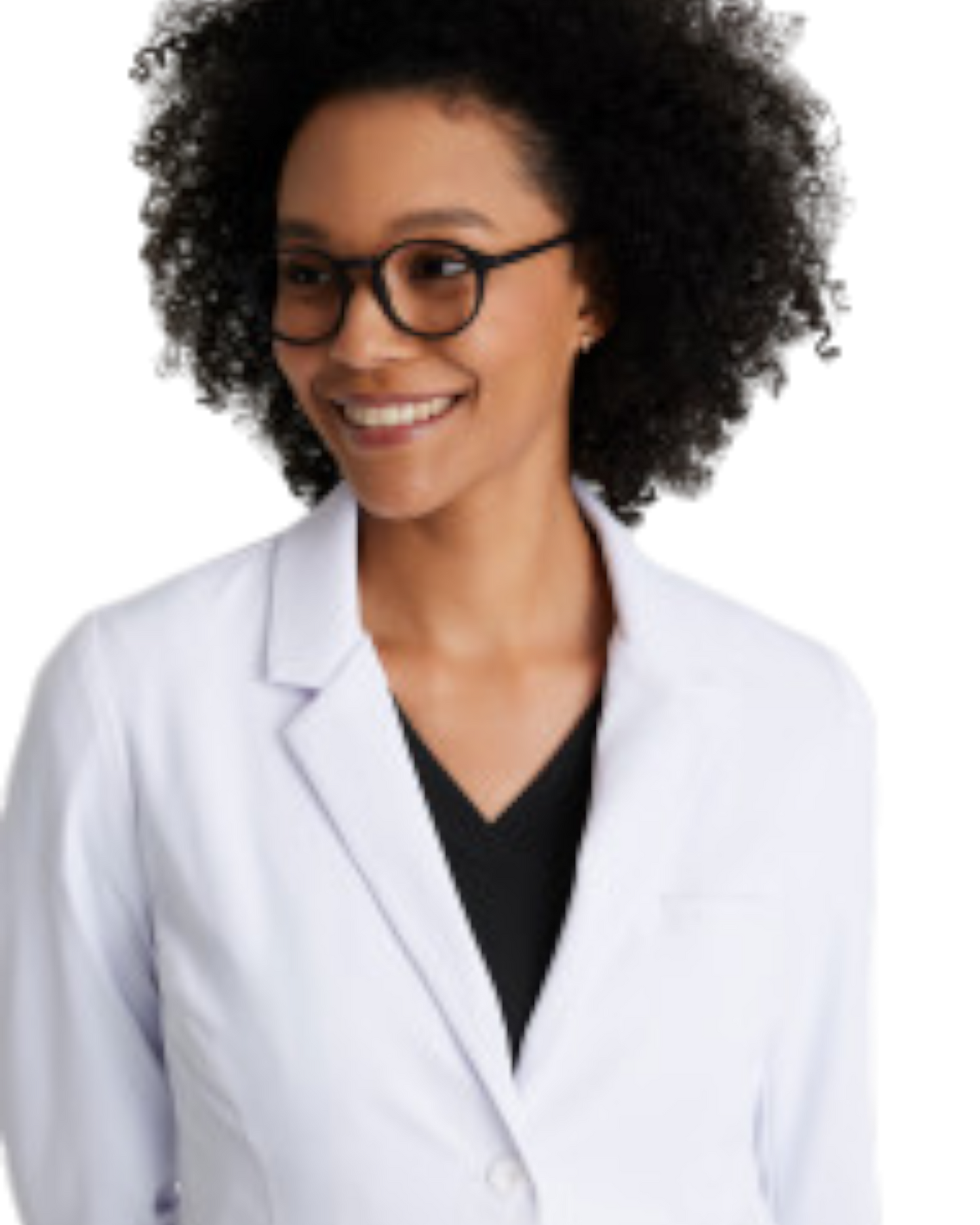  Women's 3 pocket 35" 3 button lab coat Barco #BRC966X (2XL&+)