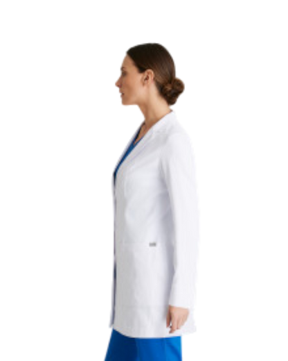  Women's 3 pocket 30" 3 button lab coat Barco #BRC961