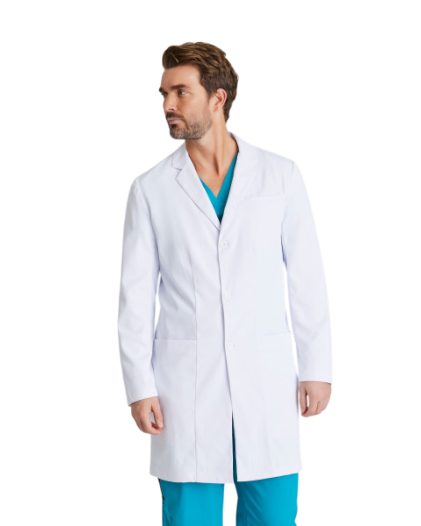  Men's 38" 3 Button lab coat Barco #BRC965