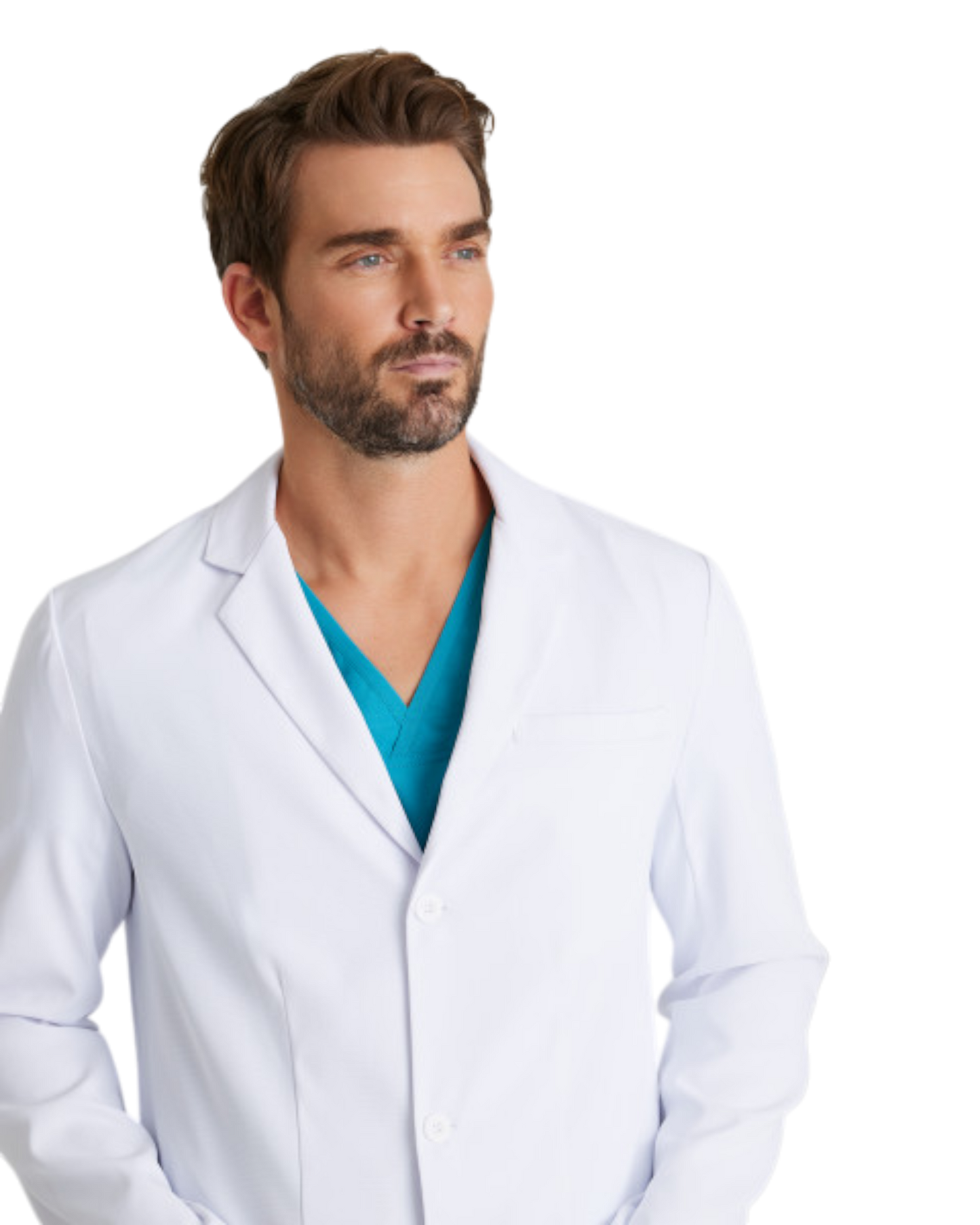  Men's 38" 3 Button lab coat Barco #BRC965