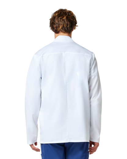 Men's consultation coat in white #CK401X