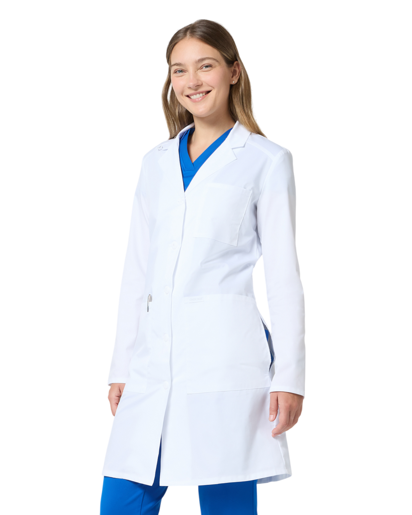 Sarrau blanc pour dame Cherokee #CK421X (2XL&+)