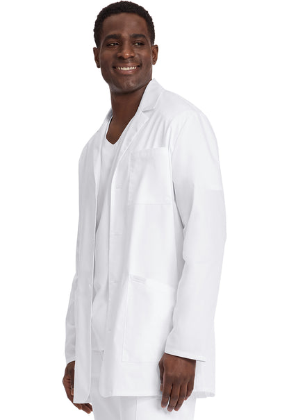 Men's 35" medical coat in white #CK442X (2XL&+)