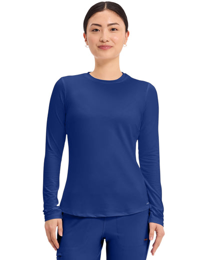 T-shirt de travail à manches longues en maille pour femme Cherokee #CK773