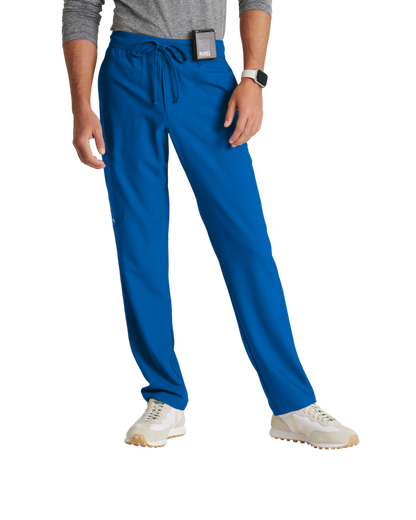 Pantalon slim et droit, 5 poches, ceinture texturée pour homme Grey's Anatomy Evolve #GSSP649T