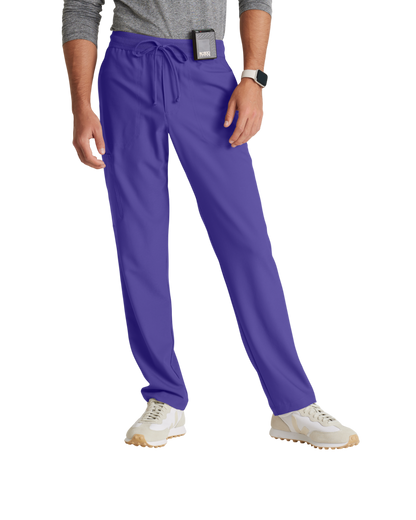 Pantalon slim et droit, 5 poches, ceinture texturée pour homme Grey's Anatomy Evolve #GSSP649T