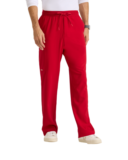 Pantalon slim et droit, 5 poches, ceinture texturée pour homme Grey's Anatomy Evolve #GSSP649T