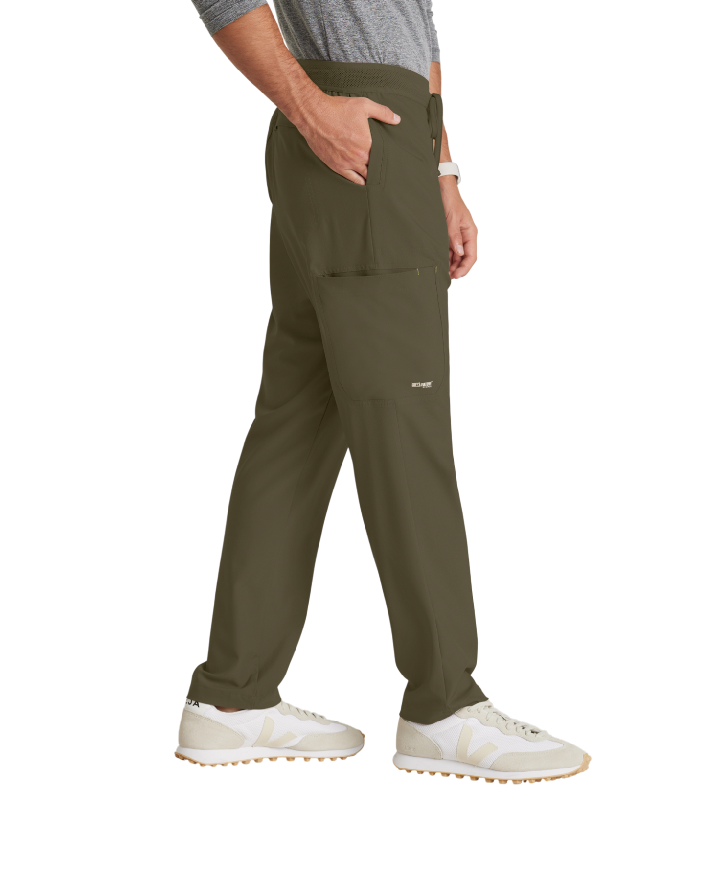 Pantalon slim et droit, 5 poches, ceinture texturée pour homme Grey's Anatomy Evolve #GSSP649X (2XL&+)