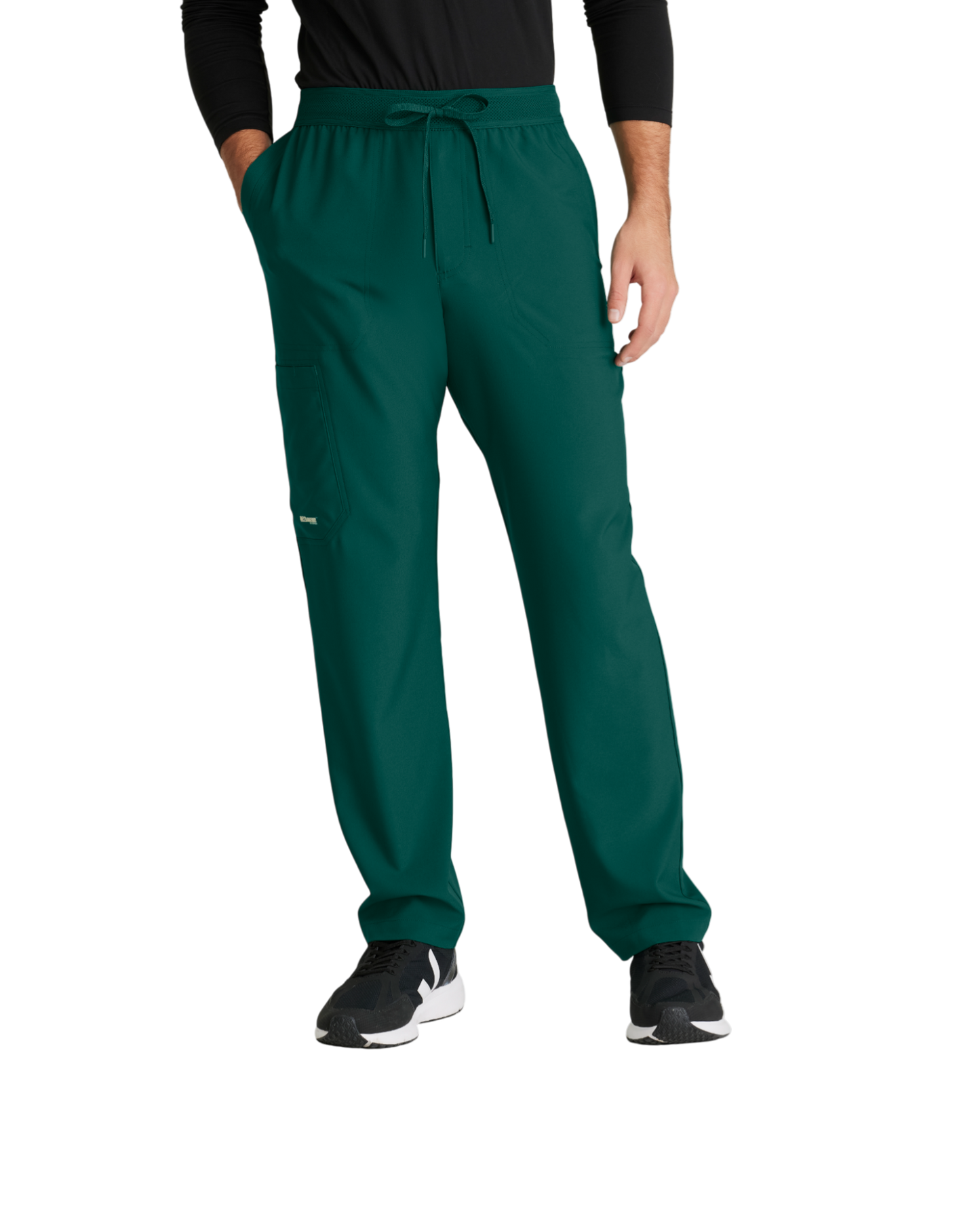 Pantalon slim et droit, 5 poches, ceinture texturée pour homme Grey's Anatomy Evolve #GSSP649T