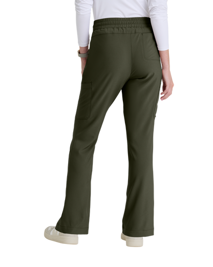 Pantalon ajusté, jambe évasée, taille élastique,6 poches pour femmes Grey's Anatomy Evolve #GSSP729X (2XL&+)