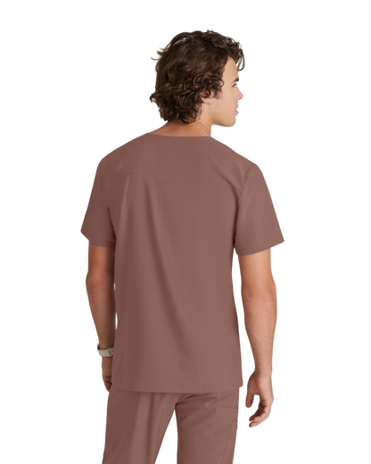 Haut à col en V et passepoil Grey's Anatomy Evolve  #GSST179X (2XL &+)