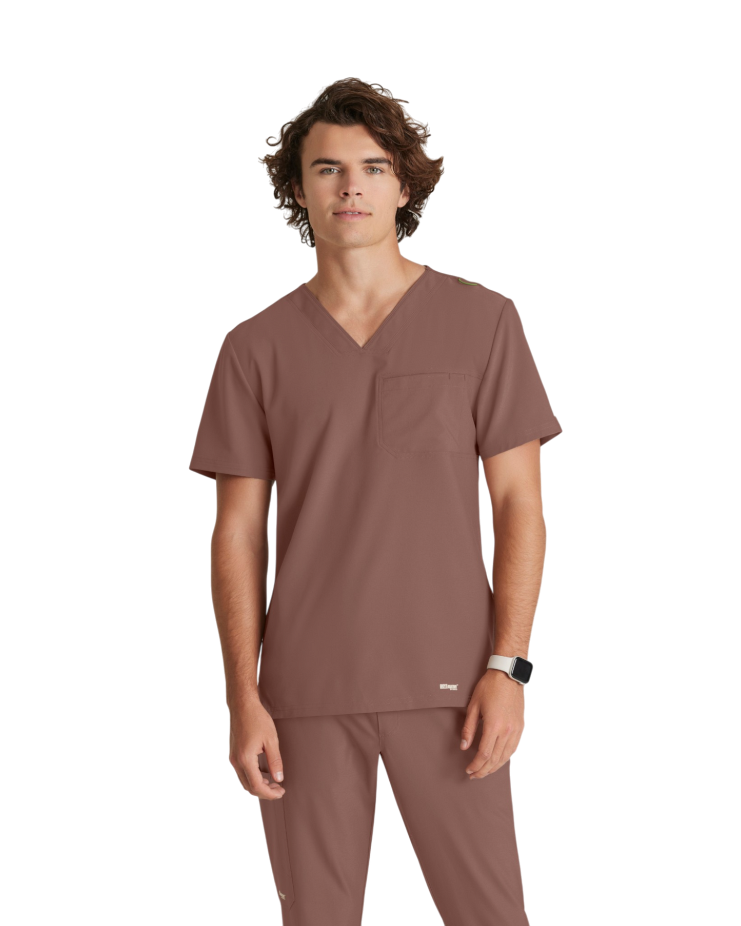 Haut à col en V et passepoil Grey's Anatomy Evolve  #GSST179X (2XL &+)