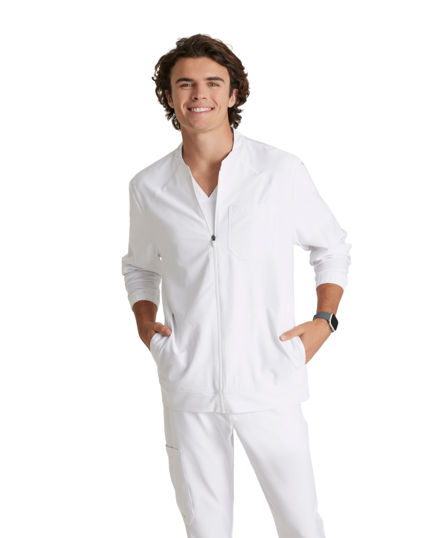 Grey's Anatomy Evolve 3 pocket collared warm-up #GSSW886