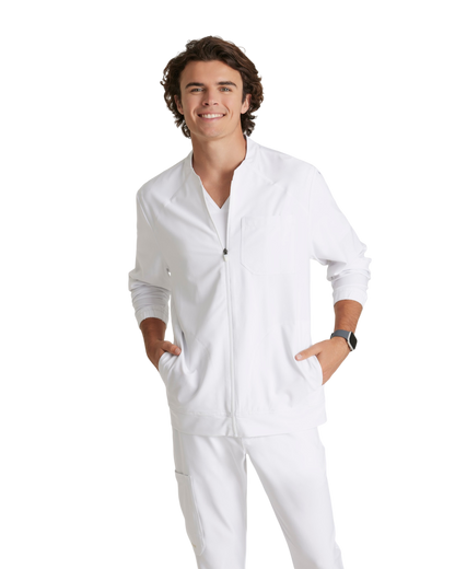 Grey's Anatomy Evolve 3 pocket collared warm-up #GSSW886